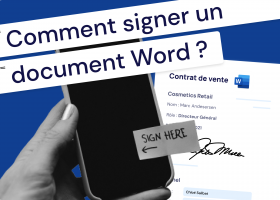 Comment signer un document word ?